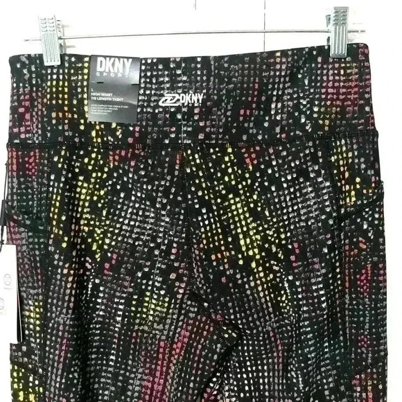 DKNY Vibrant Patterned Leggings - Picture 4 of 16